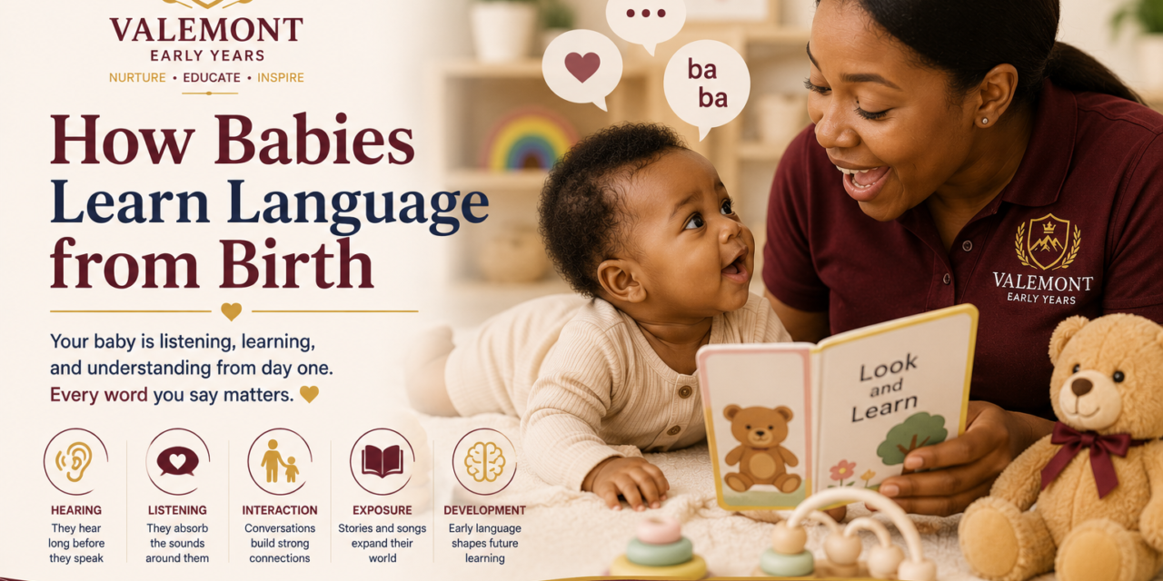 How Babies Learn Language from Birth: Simple Ways to Build Strong Communication Skills