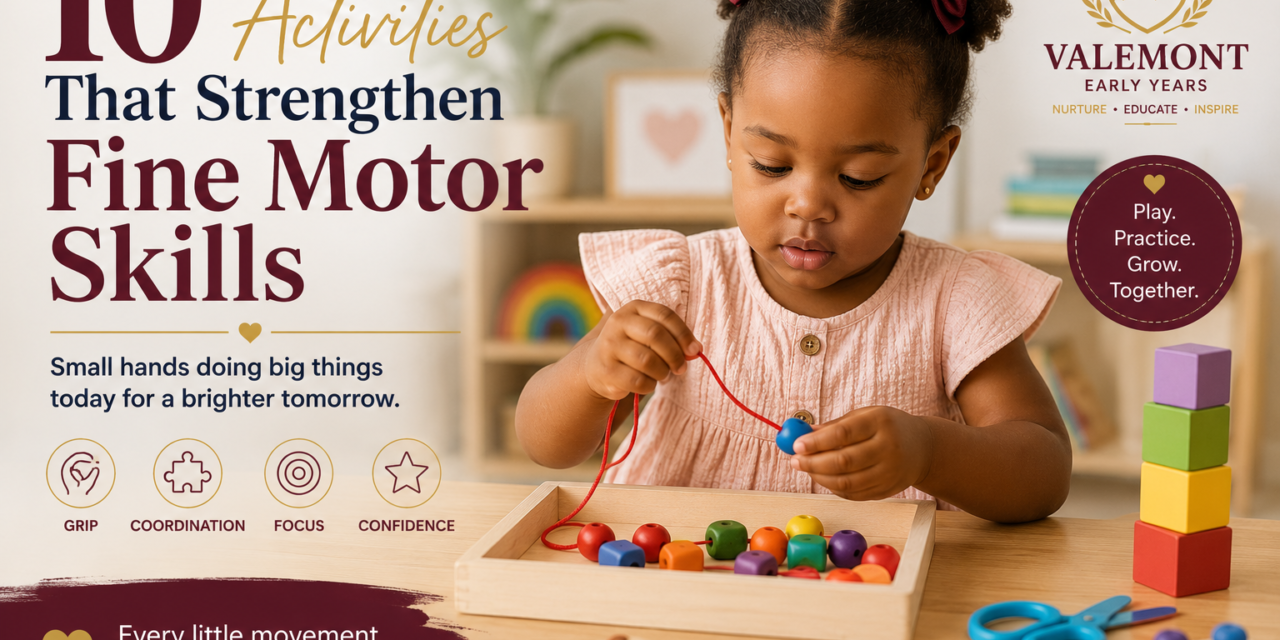 10 Activities That Strengthen Fine Motor Skills – A Parent’s Guide to Early Development